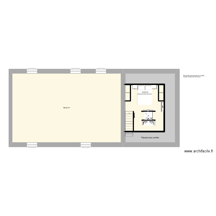 festigny VENTE 2 étage. Plan de 0 pièce et 0 m2