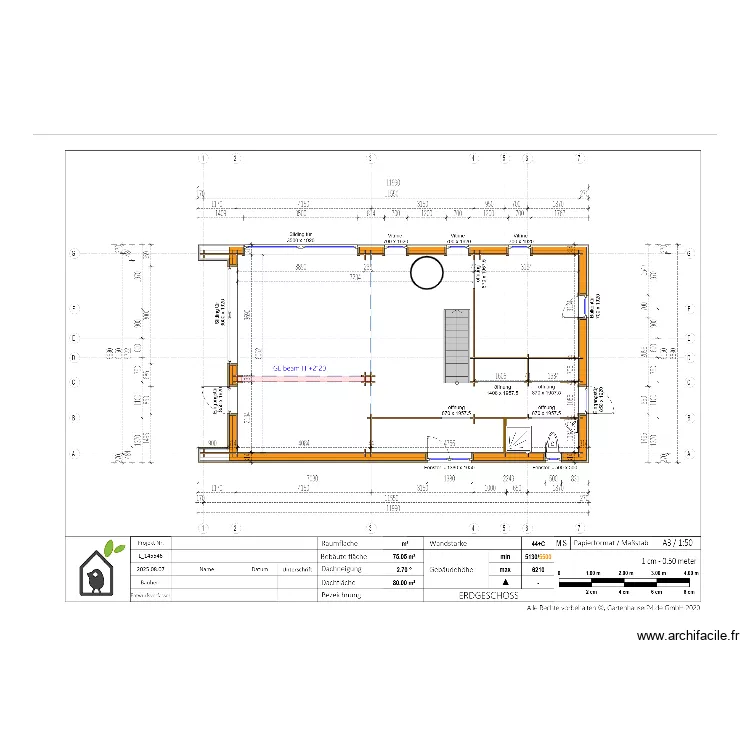 Rez plan Pineca avec les am&eacute;nagements_a. Plan de 