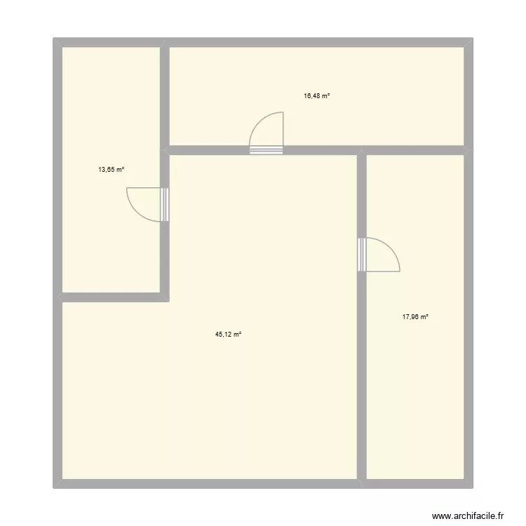 BAT 231 SS. Plan de 4 et 93 m² BAT 231 SS. Plan de 4 et 93 m²