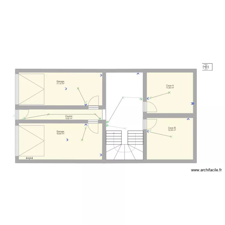 J. Mguifar Garage. Plan de 