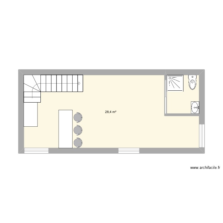 Boite1. Plan de 0 pièce et 0 m2
