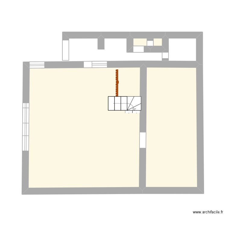 Les jouets de Lou. Plan de 3 pièces et 31 m2
