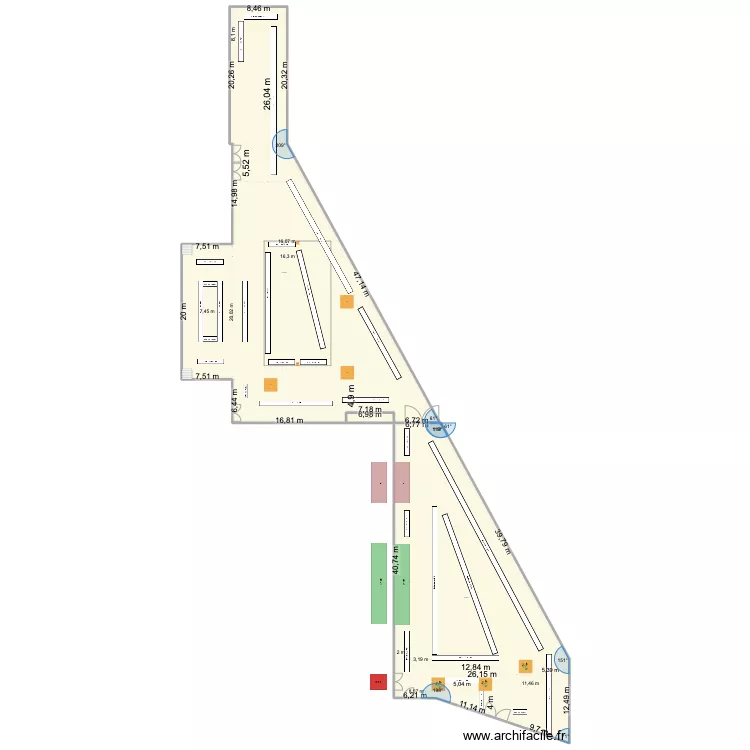 BROSSOLETTE 2. Plan de 