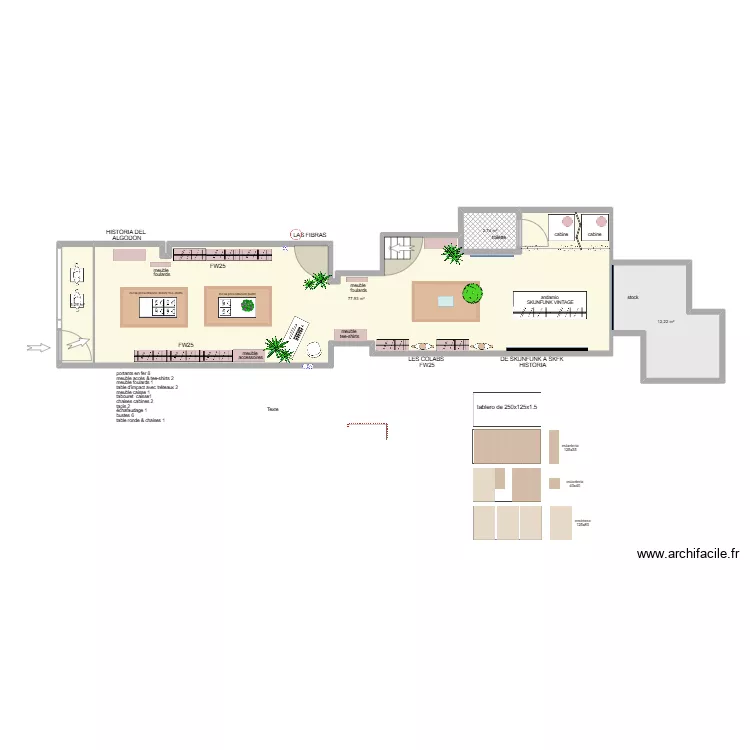 pop-up. Plan de pop-up. Plan de