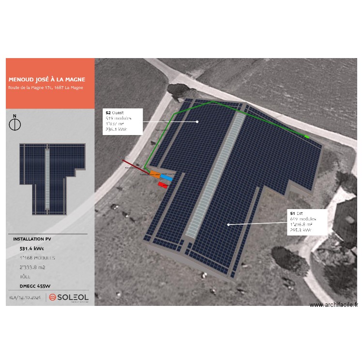 Menoud josé 2. Plan de 0 pièce et 0 m2