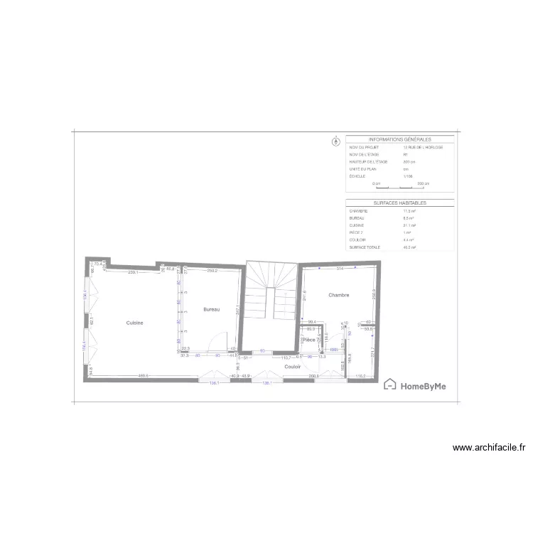 projet Horloge_R+1. Plan de projet Horloge_R+1. Plan de