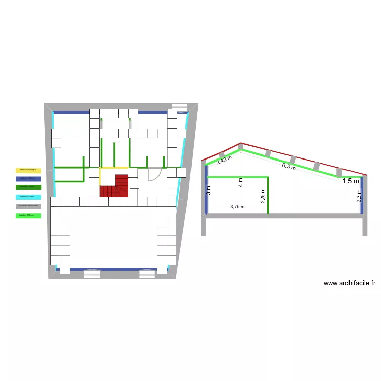 9+36st chamas 01 09 20 1. Plan de 7 et 112 m² 9+36st chamas 01 09 20 1. Plan de 7 et 112 m²
