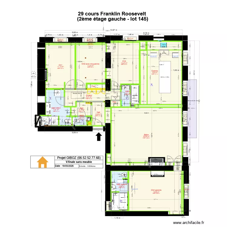 29 crs FR VF (v2023.05.18) sans meuble. Plan de 36  et 150 m²