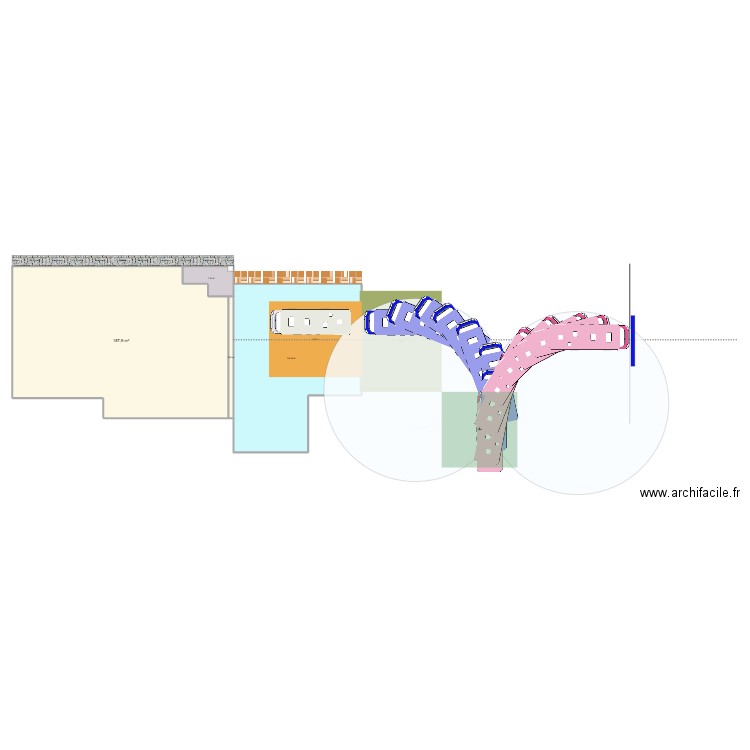 ingresso casa 3. Plan de 4 pièces et 316 m2