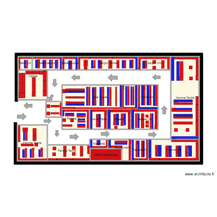 Plan Gémo. Plan de 0 pièce et 0 m2
