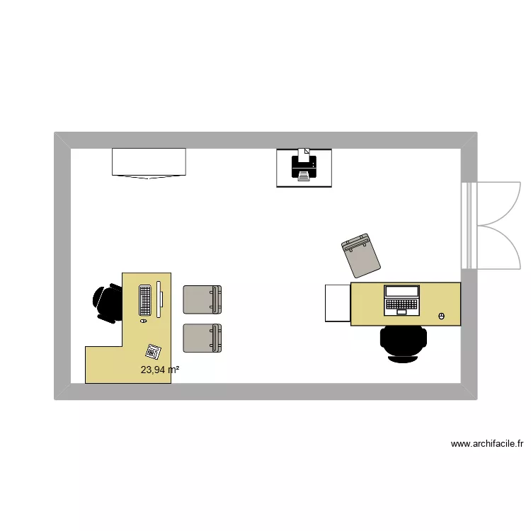 DIRICKX BUREAUX AFM. Plan de 1 et 24 m² DIRICKX BUREAUX AFM. Plan de 1 et 24 m²
