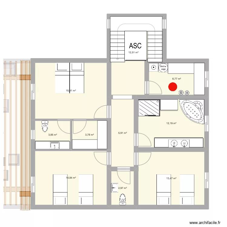 1013. Plan de 32 et 919 m² 1013. Plan de 32 et 919 m²