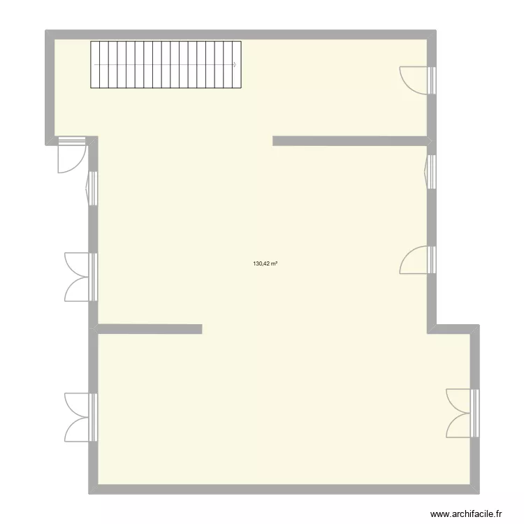 ERNEST. Plan de 1 pièce et 130 m² ERNEST. Plan de 1 pièce et 130 m²