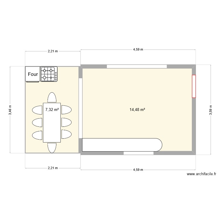 cabane. Plan de 0 pièce et 0 m2