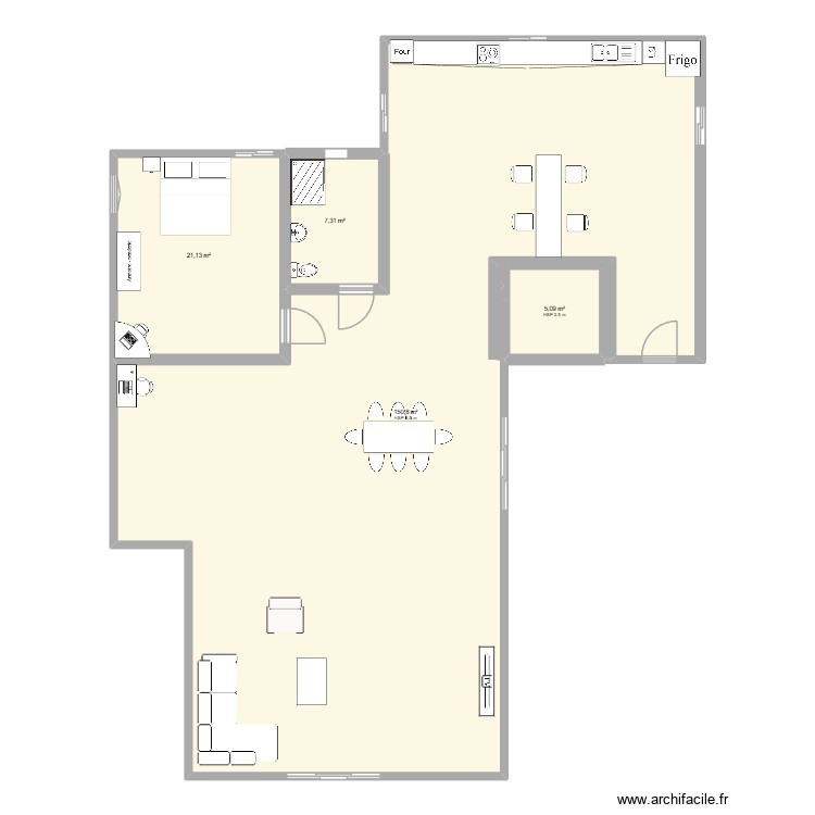maison de julien. Plan de 0 pièce et 0 m2