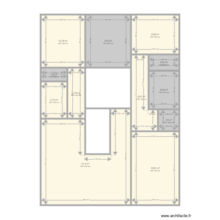 VERGES. Plan de 0 pièce et 0 m2 VERGES. Plan de 0 pièce et 0 m2