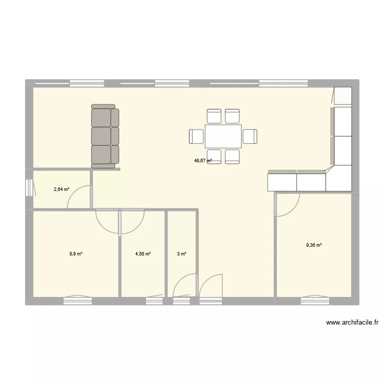 maison v2. Plan de 6 et 78 m² maison v2. Plan de 6 et 78 m²
