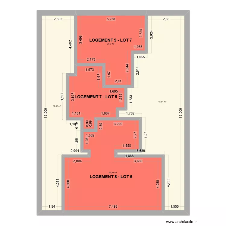 3PT LES BLEUETS - NIV2. Plan de 