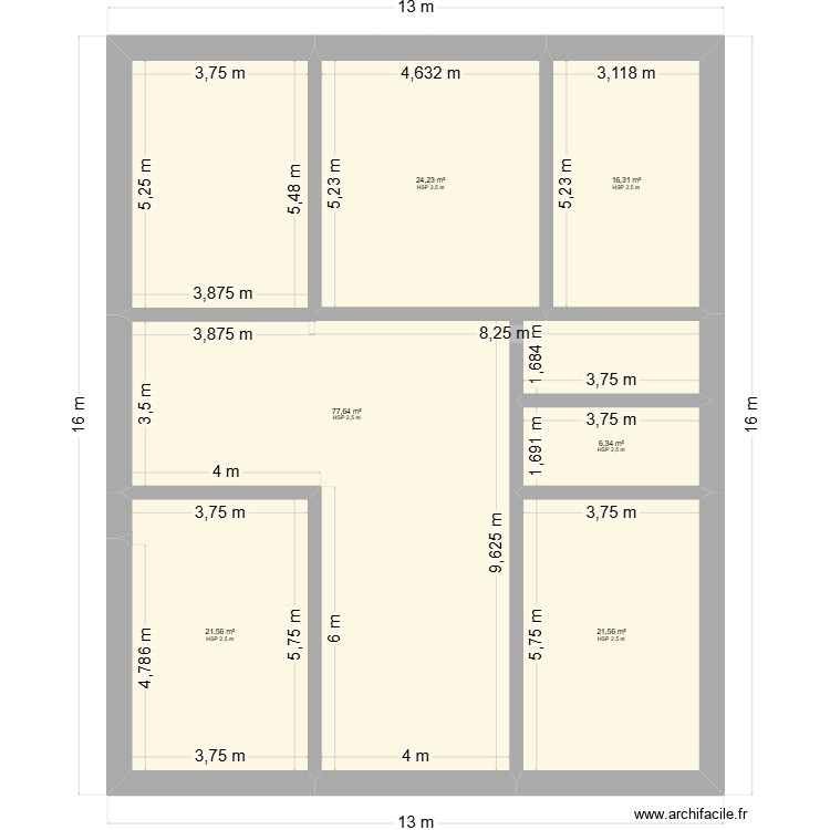 plan grange rdc. Plan de 0 pièce et 0 m2