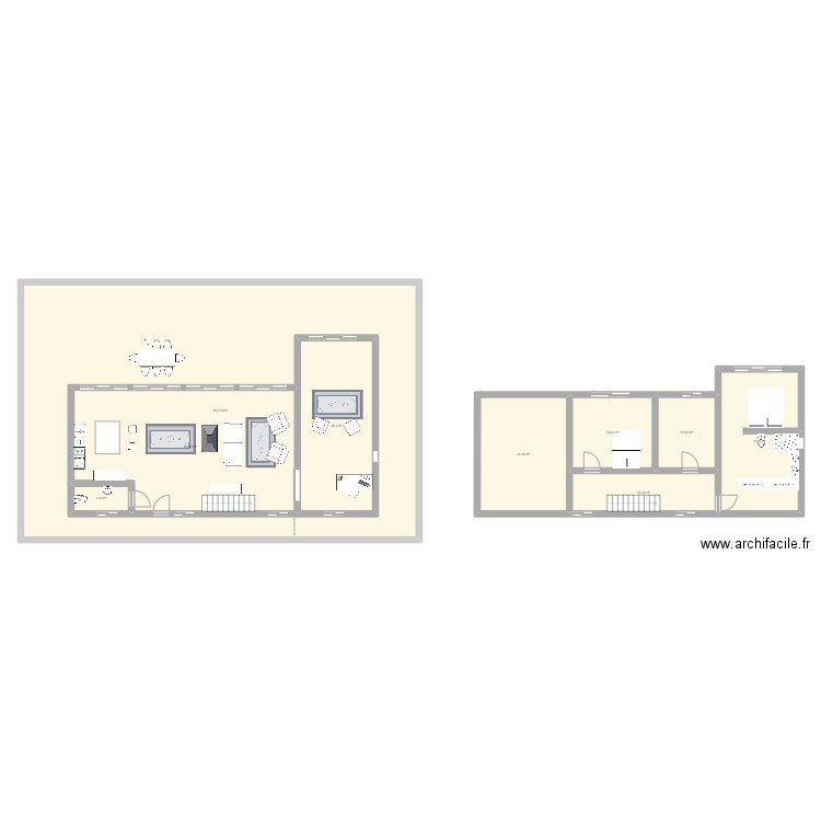 Nathurus. Plan de 9 pièces et 424 m2