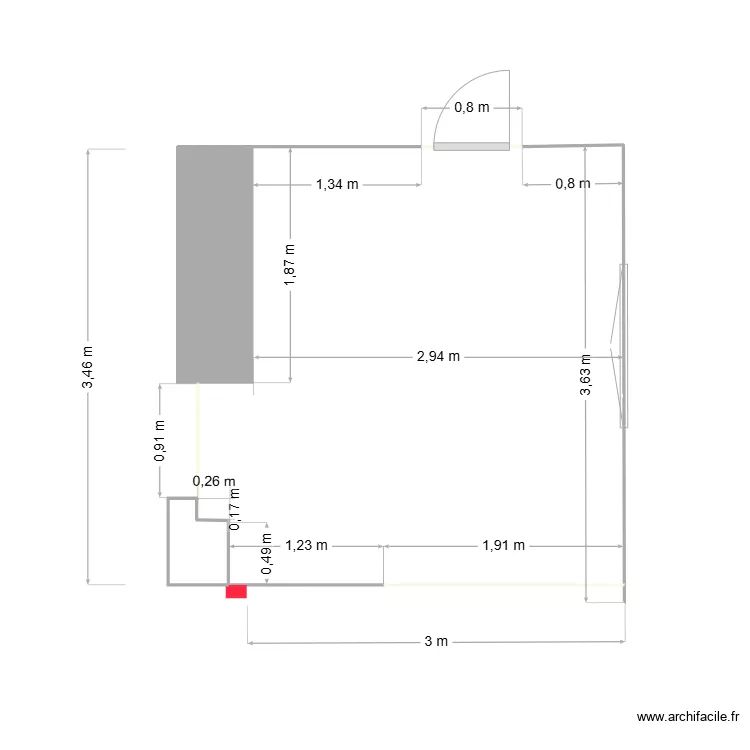 cuisine. Plan de cuisine. Plan de