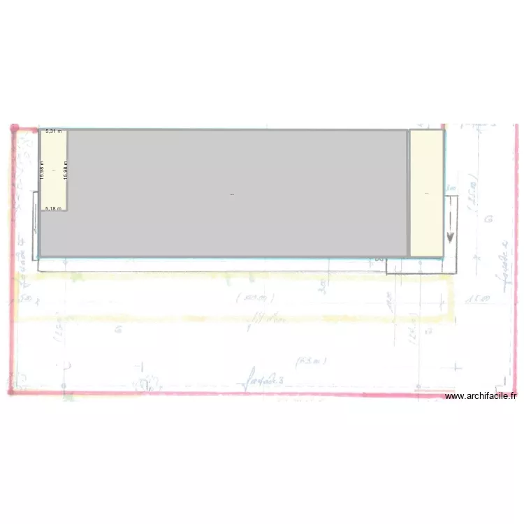 PENNACHY. Plan de 3 et 1979 m² PENNACHY. Plan de 3 et 1979 m²