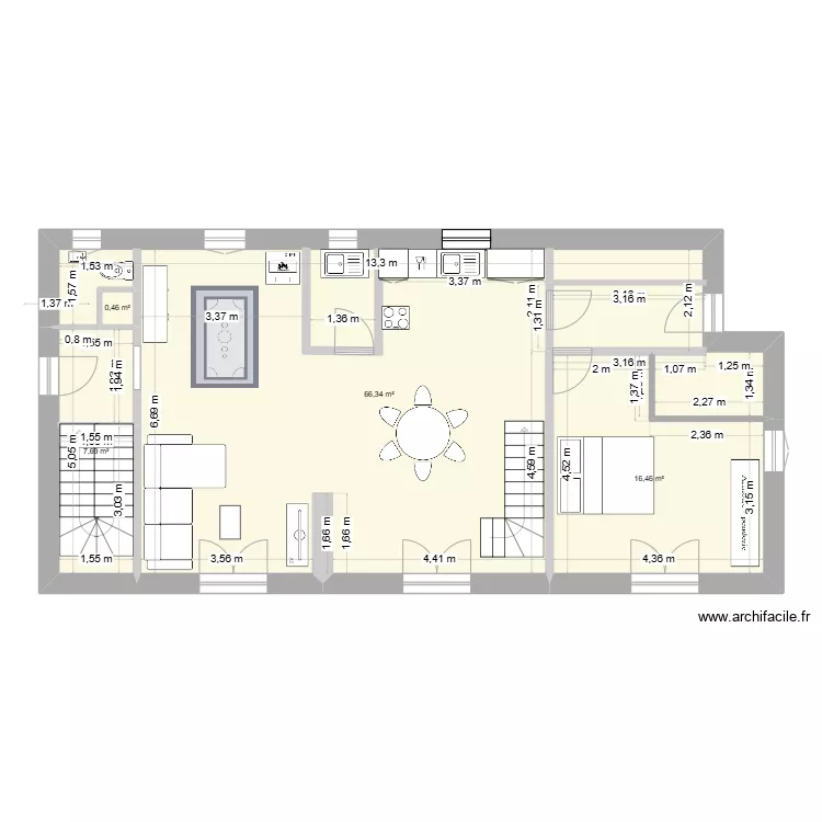 MAISON LTP. Plan de 