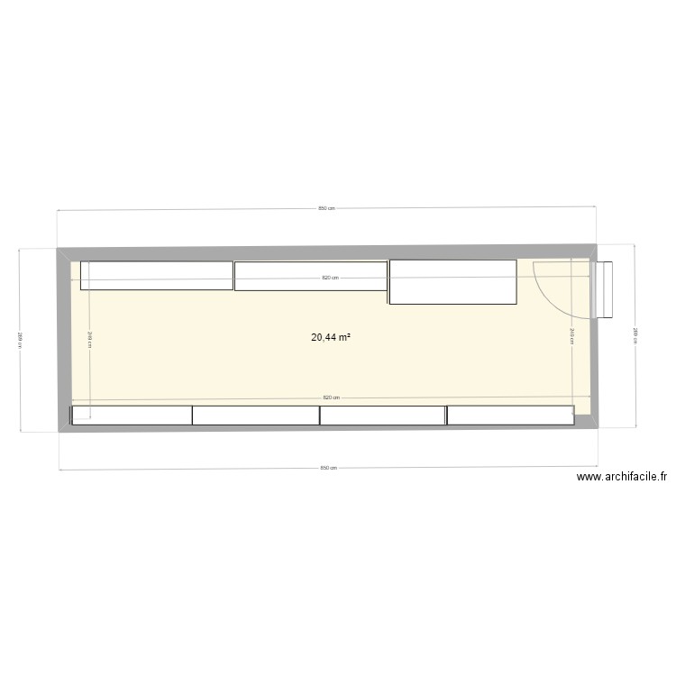 Plan La Fromagerie du Lac. Plan de 0 pièce et 0 m2