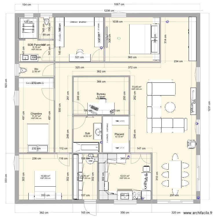 Maison Jo Le plessis. Plan de 0 pièce et 0 m2