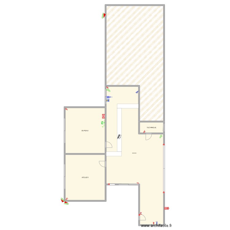 vetti vww. Plan de 0 pièce et 0 m2