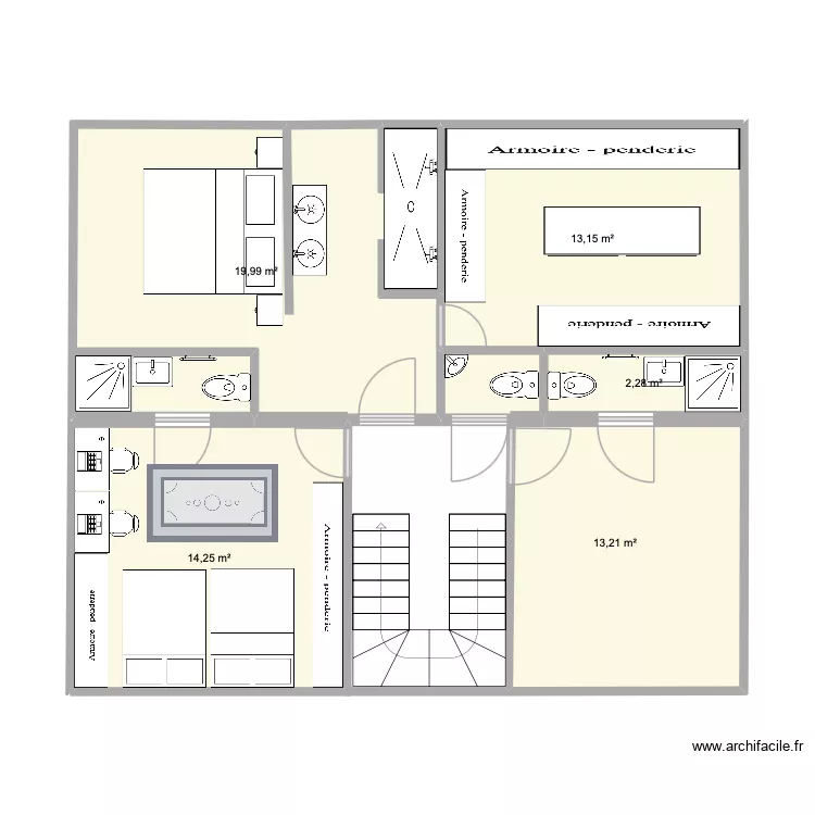 R+2. Plan de 5 et 63 m² R+2. Plan de 5 et 63 m²