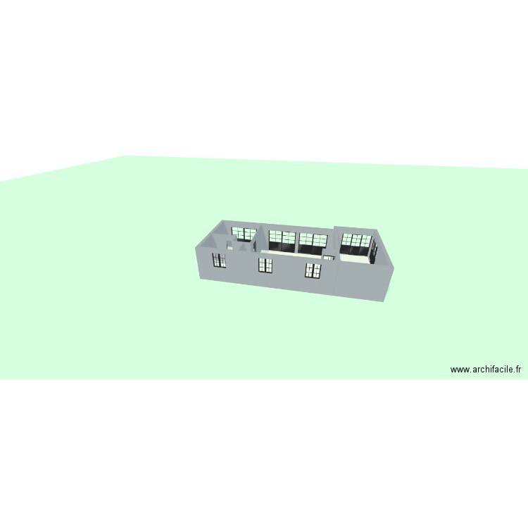 EYGLIERS - AVEC EXTENSION 2. Plan de 10 pièces et 124 m2