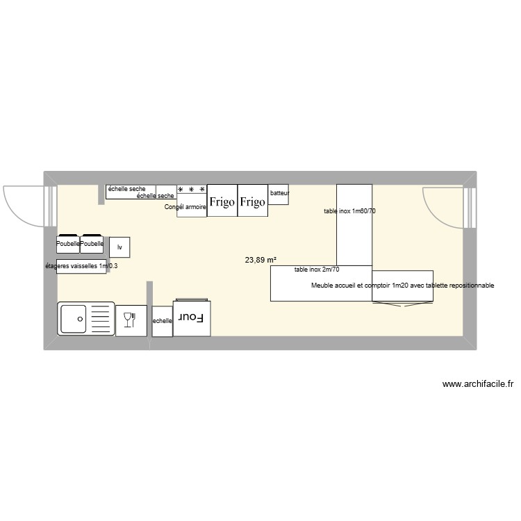 labo. Plan de 0 pièce et 0 m2