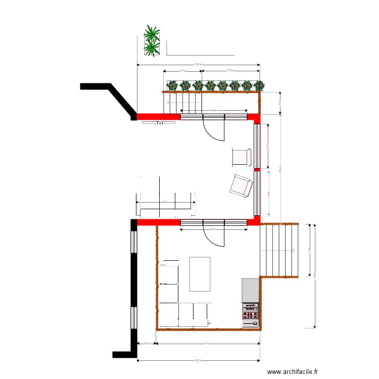 jocelyne G ext4. Plan de 0 pièce et 0 m2