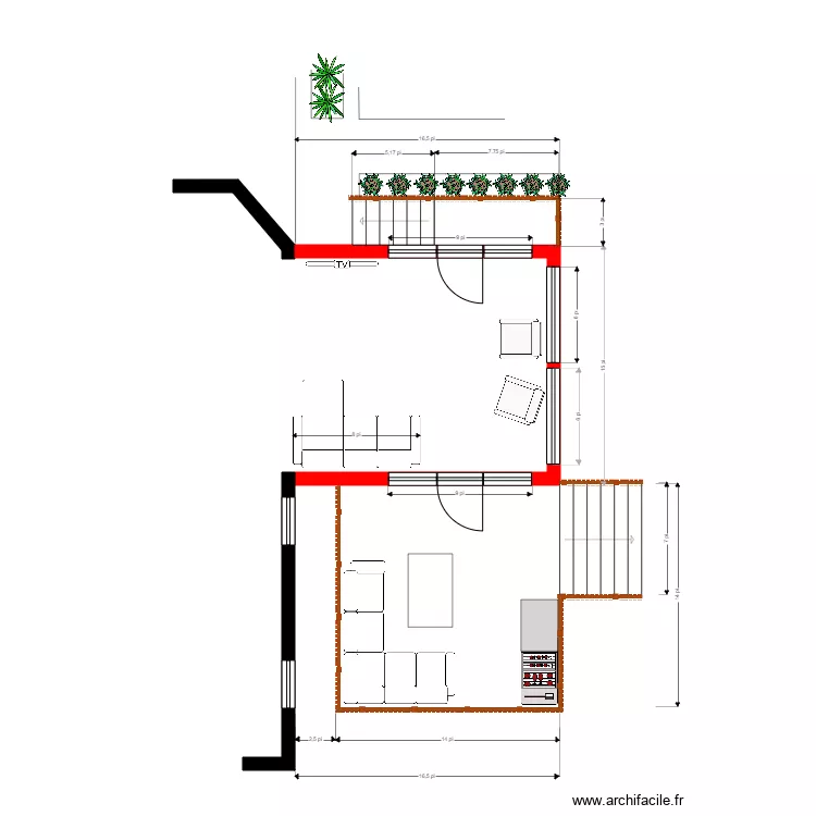 jocelyne G ext4. Plan de 