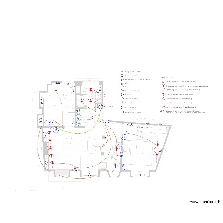 Picardie - mesures. Plan de 0 pièce et 0 m2