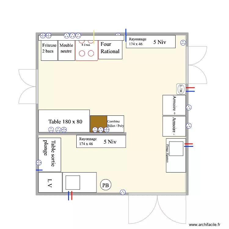 Traiteur Favreau Traiteur . Plan de 