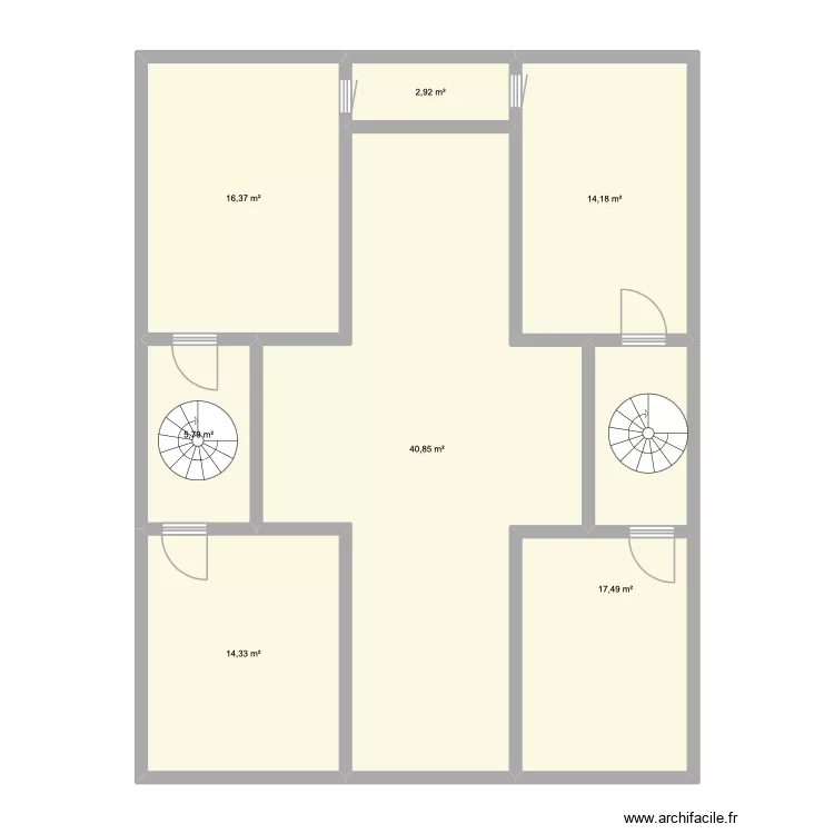 sous sol. Plan de 7 et 112 m² sous sol. Plan de 7 et 112 m²