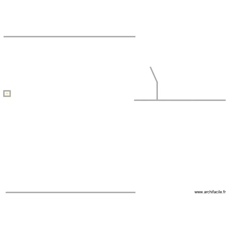 tapas. Plan de 1 Pièce et 2 m² tapas. Plan de 1 Pièce et 2 m²
