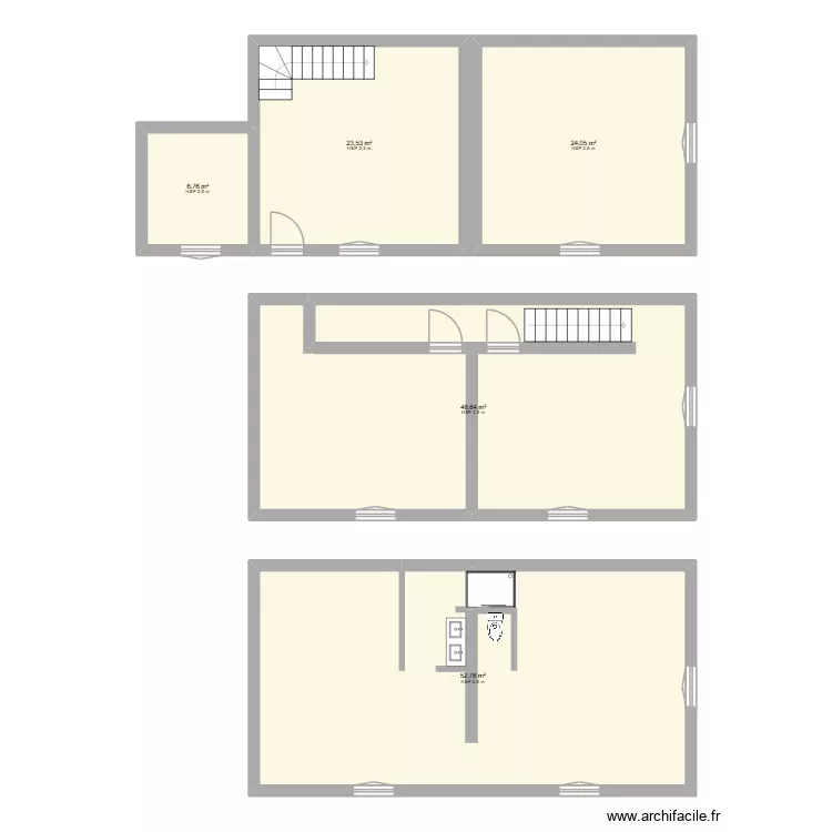 maison. Plan de 5 et 156 m² maison. Plan de 5 et 156 m²