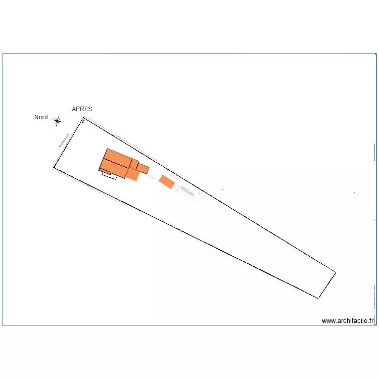 APRES plan de masse piscine avec cotations . Plan de 