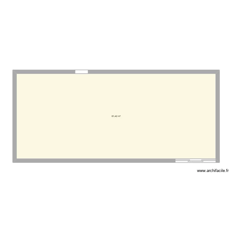 banque d'accueil. Plan de 1 Pièce et 81 m² banque d'accueil. Plan de 1 Pièce et 81 m²
