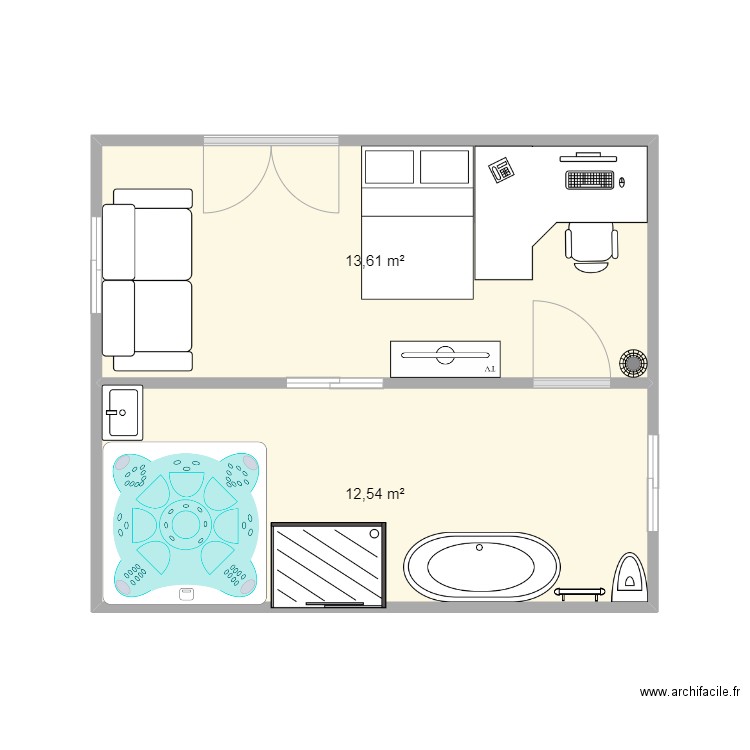 LEANDRE 2. Plan de 0 pièce et 0 m2