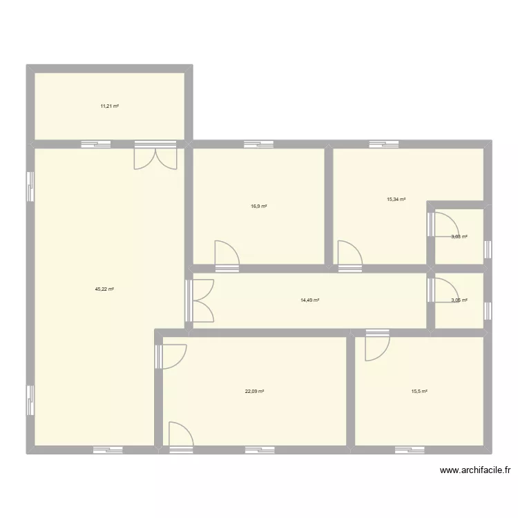 Heindrick House 2. Plan de 9 et 147 m² Heindrick House 2. Plan de 9 et 147 m²