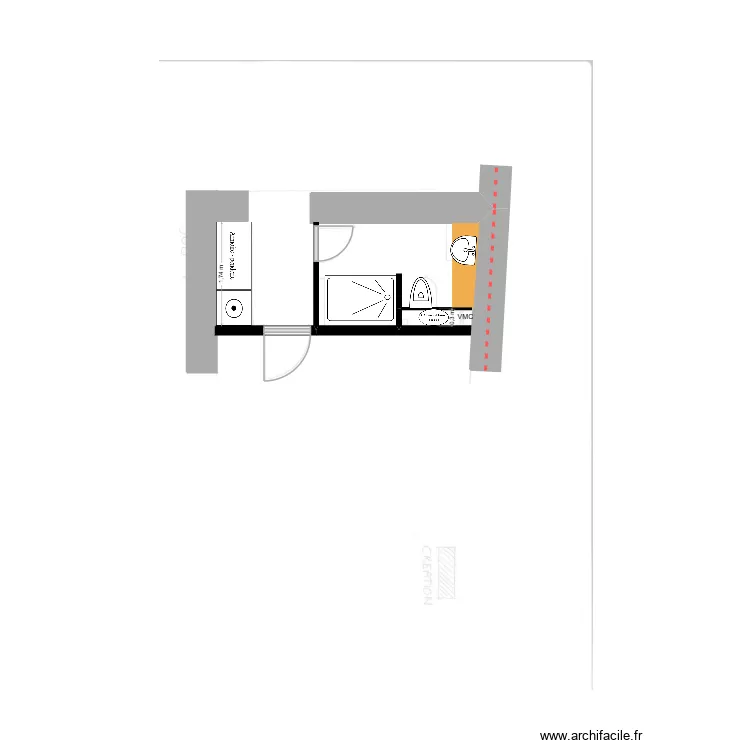 Villeneuve Etage. Plan de 