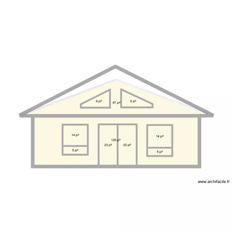 Façade. Plan de Façade. Plan de