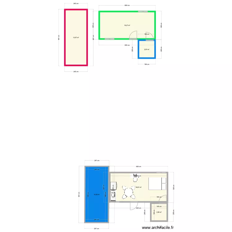 Mobil home nurbel. Plan de 