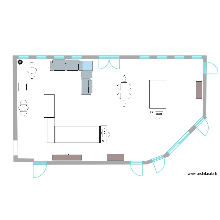 Salle ps. Plan de 0 pièce et 0 m2
