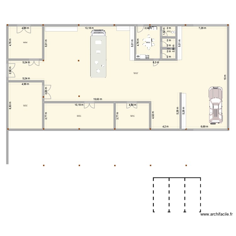 Penard hangar. Plan de 0 pièce et 0 m2
