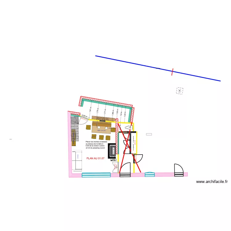 Aménagement cuisine (25.06). Plan de Aménagement cuisine (25.06). Plan de
